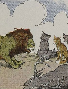 http://fernandod.com.br/images/textos/LEAO, RAPOSA, CHACAL E O LOBO.jpg